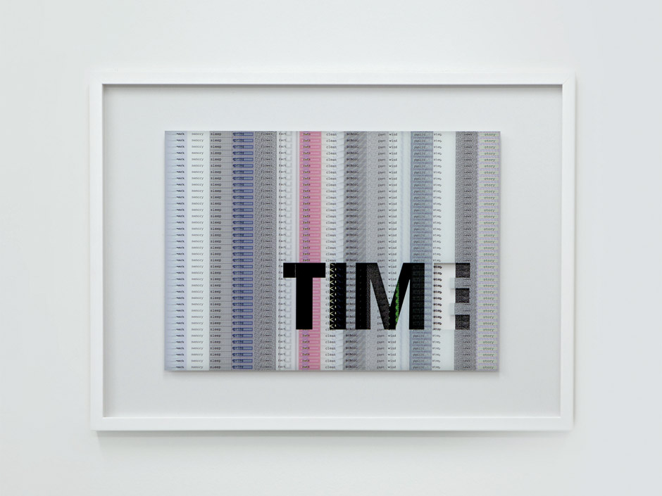 Marotta & Russo - Maybe, Time?, stampa UV su vetro, stampa digitale su carta, 50x70 cm