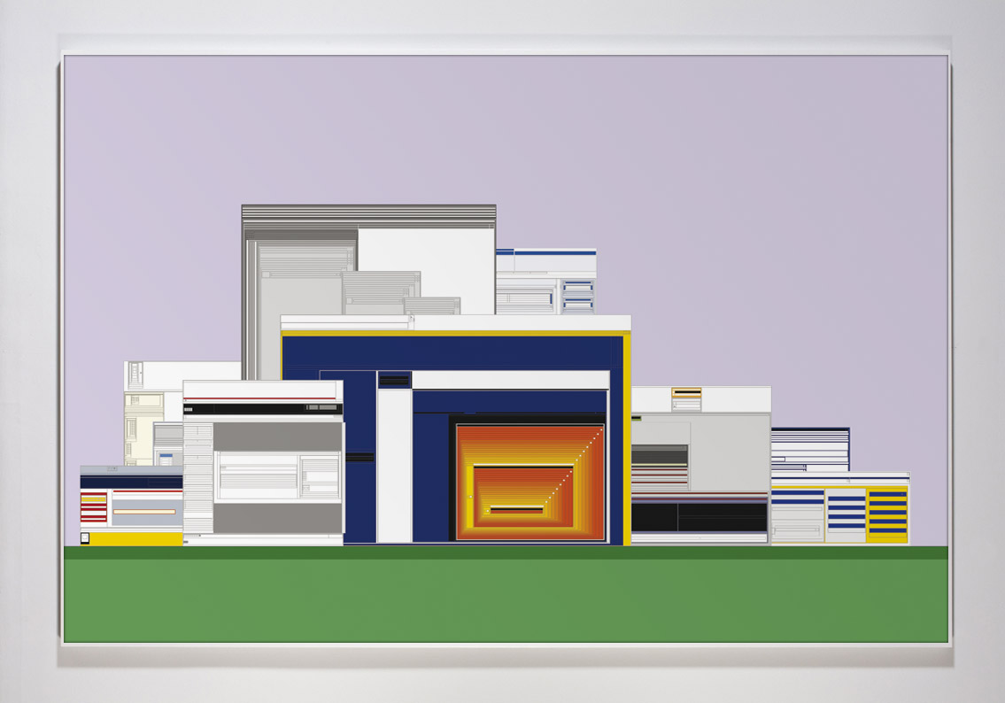 Under The Domain Name: Spam, 100x150 cm Under The Domain Name: Spam